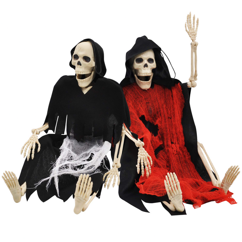 Scary Halloween Skeleton. 2 Pcs