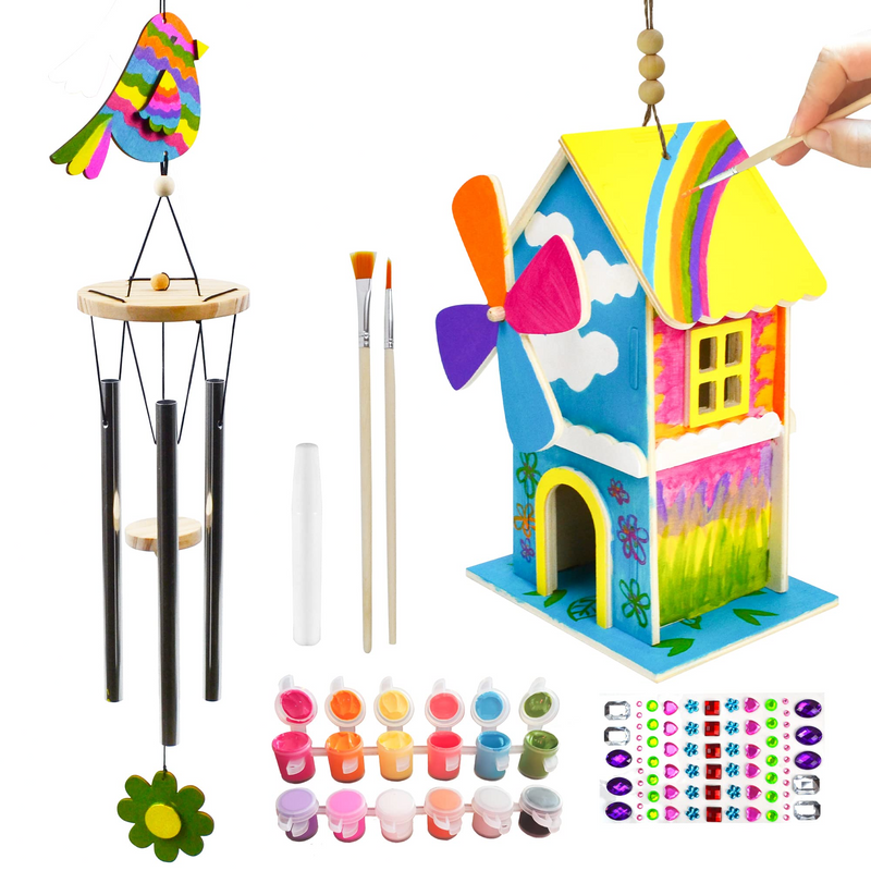 KLEVER KITS - Art Craft Wood Toy Set