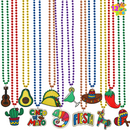 Cinco de Mayo Necklaces Bead, 12 Pcs