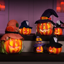 Halloween Jack-o'-lantern - 6 Piece