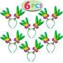Mardi Gras Feathers Headbands