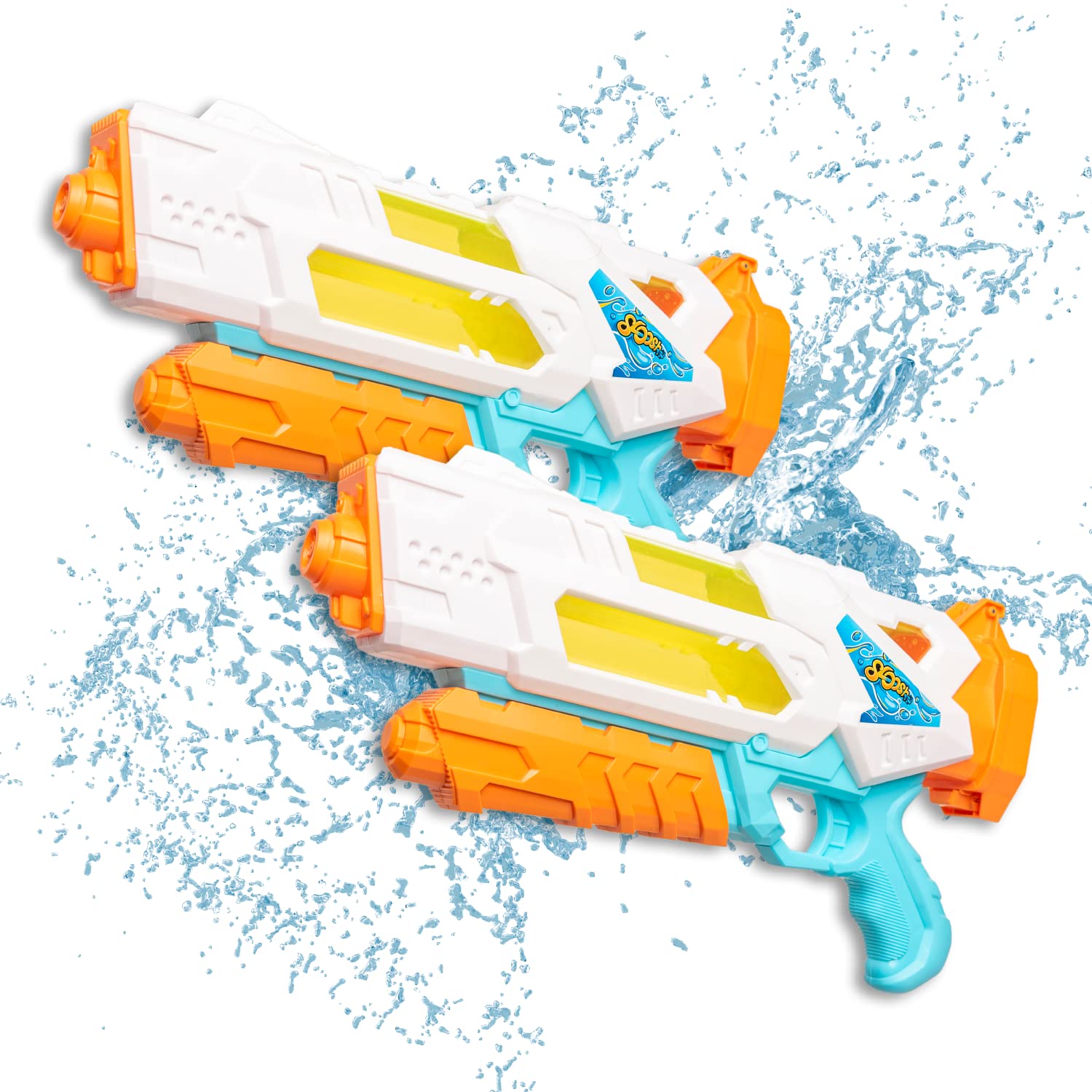 SLOOSH - Big Tank Water Gun 2 Pack