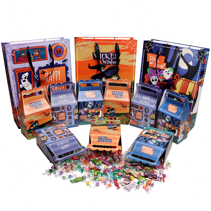 Candy Bags and Treat Boxes, 12 Pcs