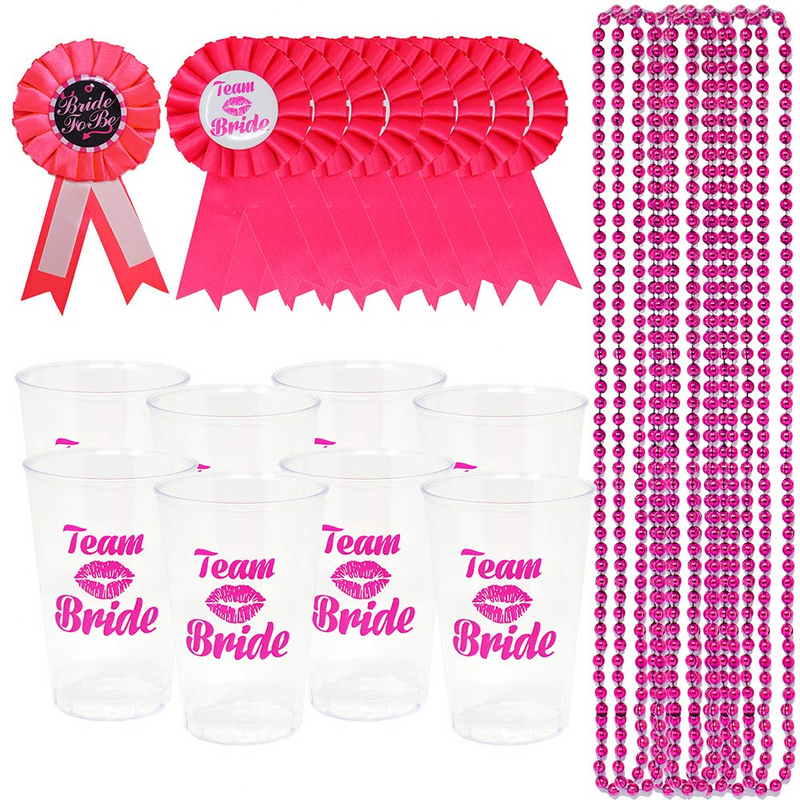 33 Pieces Team Bride Party Favor Accessories