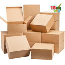 Brown Kraft Paper Gift Box, 18 Pcs