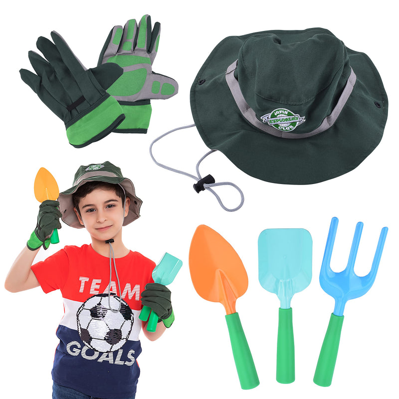 6 Pcs Green Kids Gardening Tool Set