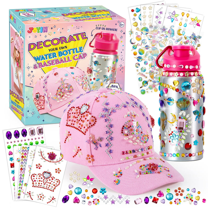 Decorate Your Own Baseball Cap and Water Bottle