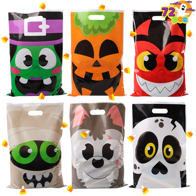 Halloween Characters Goodie Bag, 72 Pcs