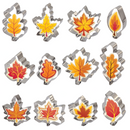 Thanksgiving Leaves Cookie Cutter Set