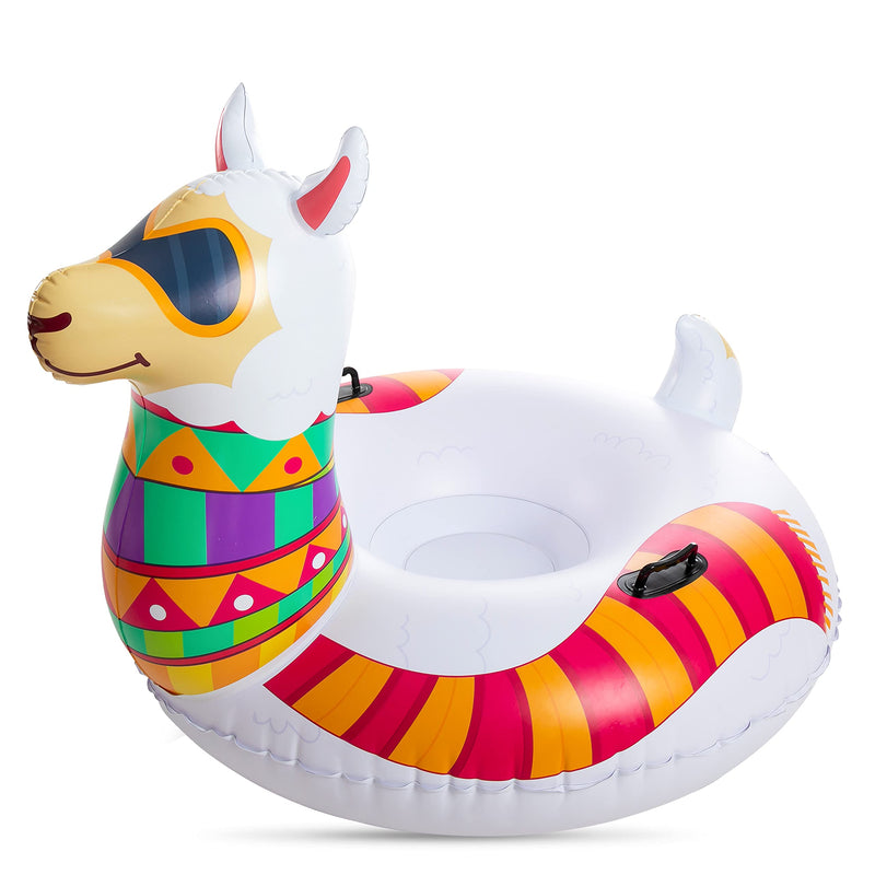 47in Inflatable Llama Snow Tube