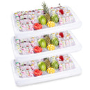 Sloosh - Inflatable Serving Bars With Drain Plug, 3 Sets