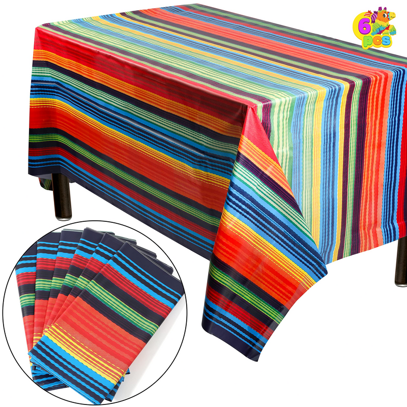Fiesta Table Covers, 6 Pcs