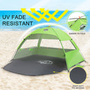 Beach Tent Sun Shelter (Green)