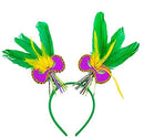 Mardi Gras Feathers Headbands