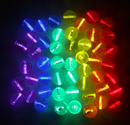 50 Pcs Glow Bouncing Balls With 150 Pcs Glow Sticks