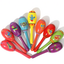 Cinco De Mayo Fiesta Wooden Maracas, 9 Pcs