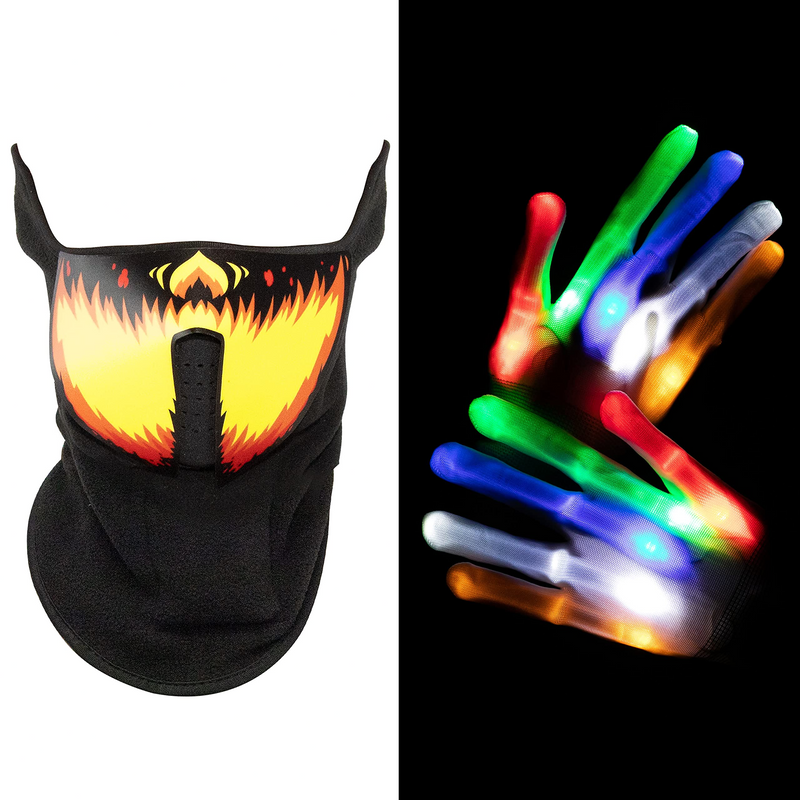 Light-Up Mask with Gloves