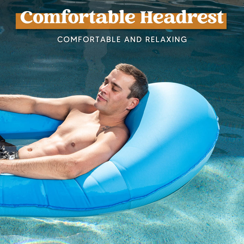 SLOOSH - Adults Inflatable  Pool Float Lounger