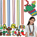 Cinco de Mayo Necklaces Bead, 12 Pcs