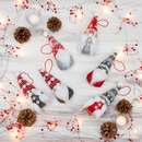 3 Couple Gnome Ornaments Set