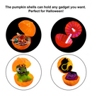 Pumpkin Shells and Glow Sticks, 72 Pcs