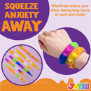 Halloween push bubble Bracelet 24 Pcs