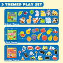 42Pcs Bath Book & Foam Stickers Set