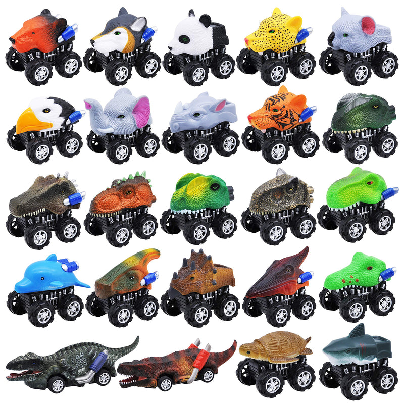 Christmas Advent Calendar with Monster Truck Toys Set