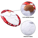 5Pcs Christmas Gnome Toilet Seat Cover