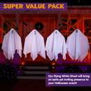 27.5in Hanging Ghosts, 4 Pack