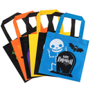 Halloween Non-Woven Colorful Tote Gift Bags, 32 Pcs