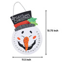 Advent Calendar 15.75in Snowman