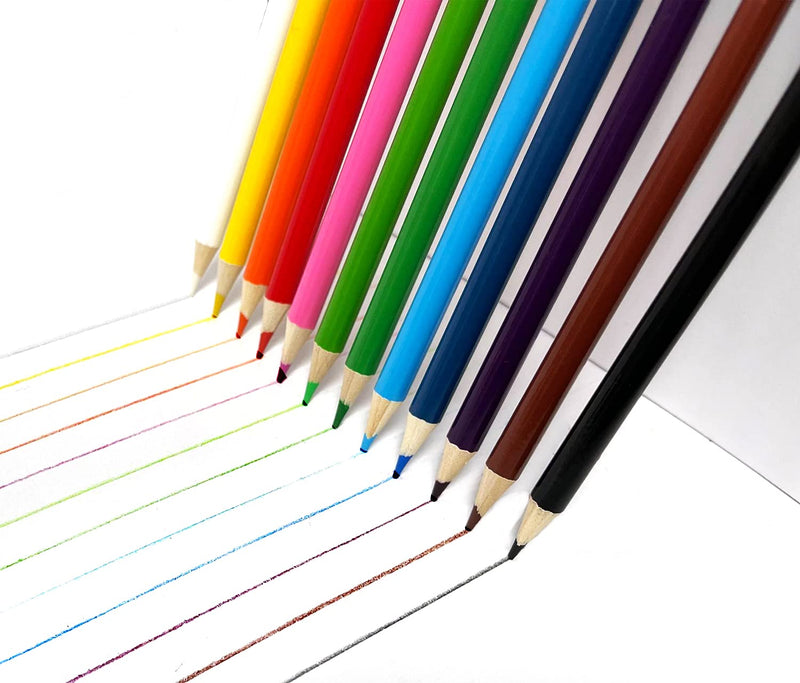 Kamio 12 Color Pencils with Sharpener and Case: Awa Awa Chan – Kawaii Gifts