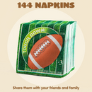 144 Count Touchdown Football Game Day Themed Paper Napkins