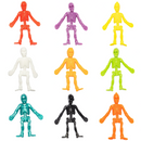 Halloween  Toys Stretchy Skeleton, 72 Pcs