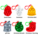 Christmas Toy Set 2inch with 6 Designs, 12 Pcs