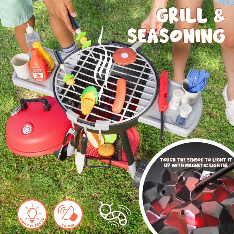 PLAY-ACT - Toy BBQ Grill Set