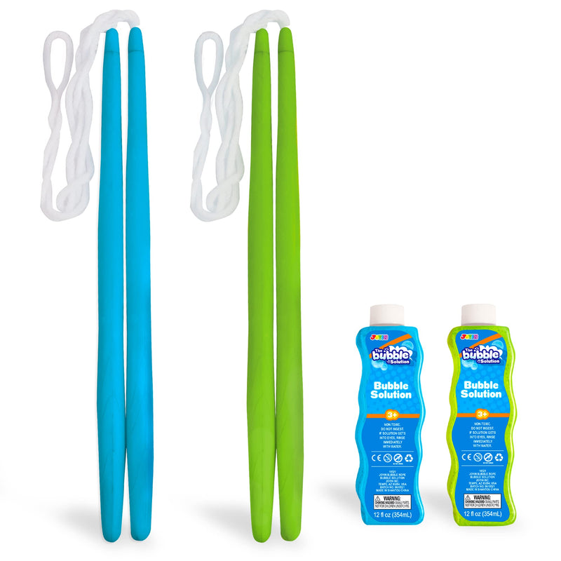 Giant Bubble wands With 2 Refill Solution