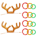 16.5" Inflatable Reindeer Toss Game, 2 Pack