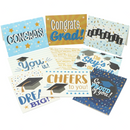 Graduation Cards Blue, 72 pcs
