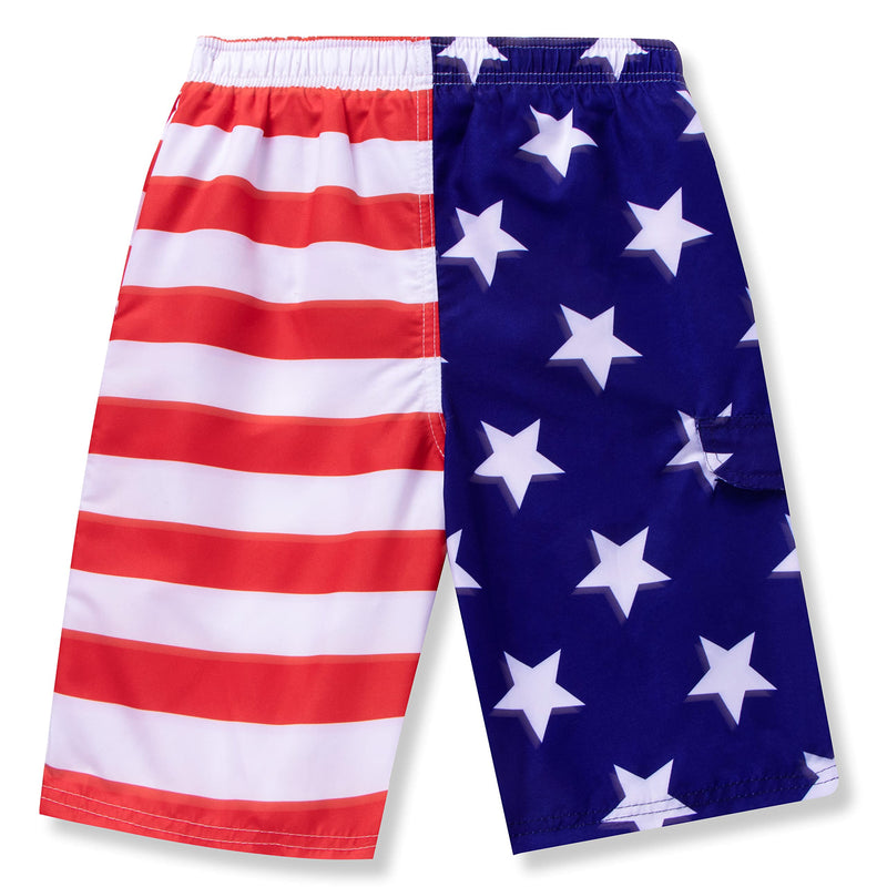 Kids Swim Trunk (USA Flag)