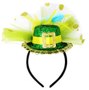 Shamrock Tattoos and Headband with Top Hat Accessories