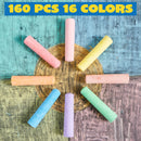 Washable Sidewalk Jumbo Chalk Set