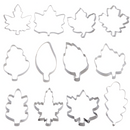 Thanksgiving Leaves Cookie Cutter Set