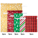 Christmas Drawstrings Bag, 36 Pcs