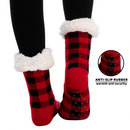 Slipper Socks Soft Premium Fleece, 2 Piece