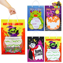 See-Through Halloween Tote Bag, 12 Pcs