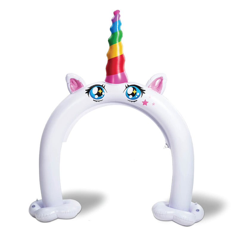 Arch inflatable ride a unicorn costume Water Sprinkler