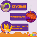 12 Halloween  Tie Dye Bubble  Toy