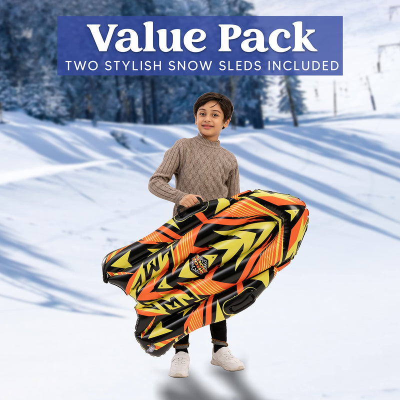 40" Inflatable Snow sleds, 2 Sets
